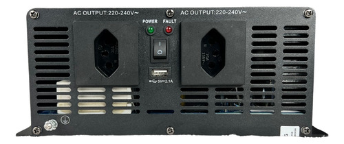 Inversor De Tensão Senoidal Pura 6000w Pico 12v/220v - Alge