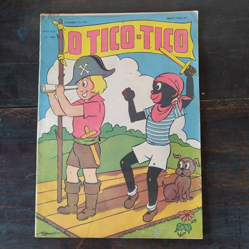 Revista O Tico-tico Datada De Setembro De 1951