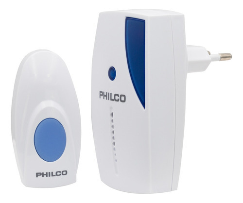 Timbre Inalámbrico Azul 220v Simple Doorbell Philco Db-7