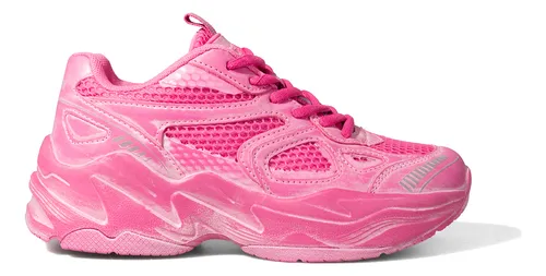 Zapatillas fucsia mujer sale
