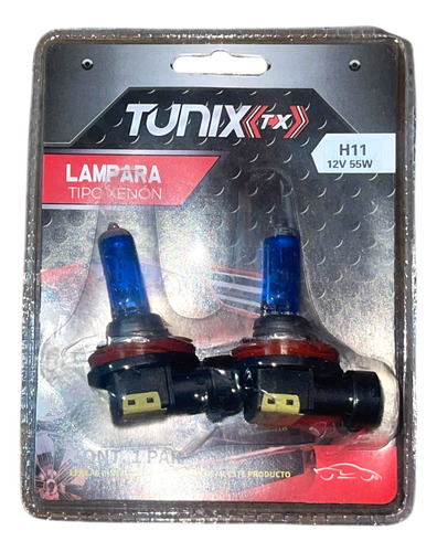Kit Lámparas H11 12v 55w Tipo Xenon