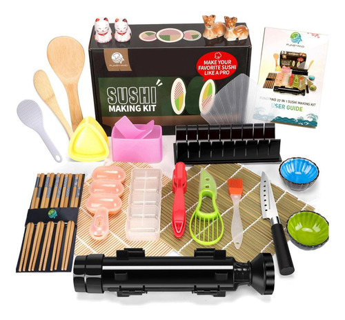 Kit De Hacer Sushi Fungyand 27 Piezas Profesional