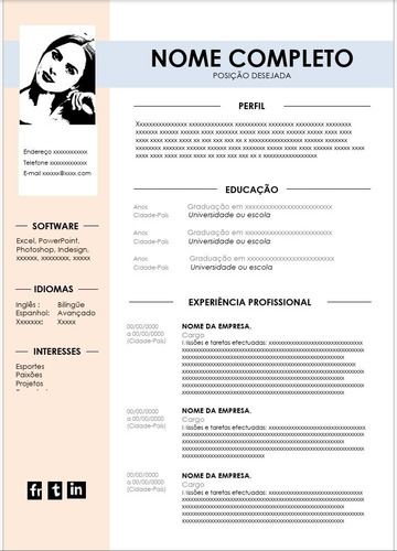 100 Modelos De Currículo Profissional Editáveis No Word