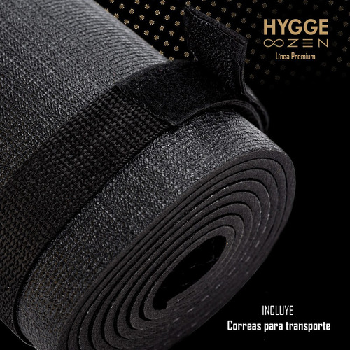 Imagen 6 de 10 de Mat Yoga Colchoneta Pilates Pvc Alta Densidad C/correa