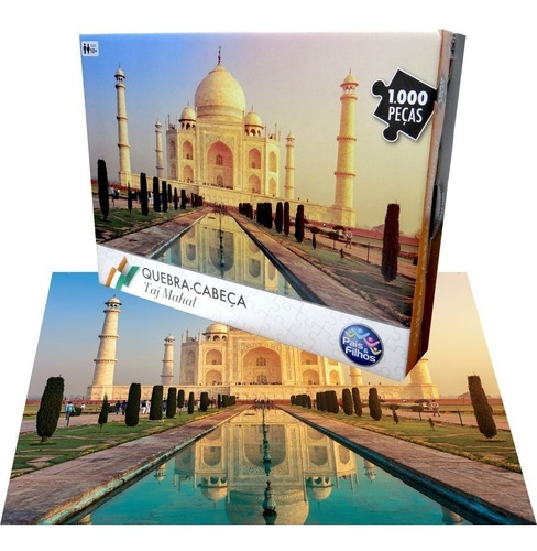 Quebra Cabeça Taj Mahal 1000 Peças - Pais & Filhos