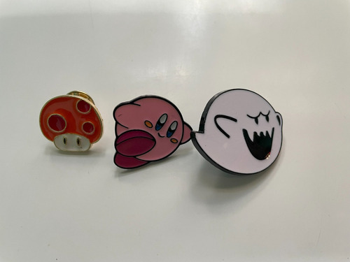 Pin Mario, Kirby, Boo 3 Pz