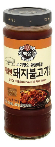 Salsa De Bulgogi Para Carne De Cerdo 500g Beksul