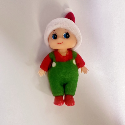 7pcs Muñeca De Elfo Pequeño De Navidad Para Bebé