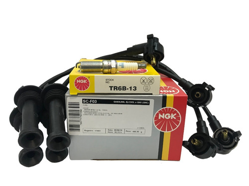 Juego Bujias Y Cables Ngk Mondeo 1.8 16v Zetec Hasta 1998