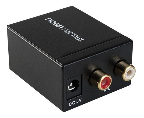 Conversor Audio Digital A Analógico Rca Coaxial Toslink Noga