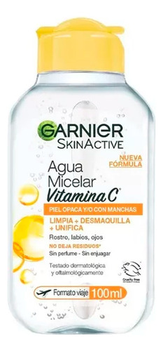 Agua Micelar Vitamina C Express Aclara 100ml Garnier
