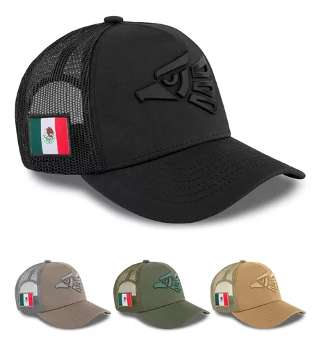 Gorra Para Hombre Táctica Militar Escudo México Beisbol Verde - Tricol –  Militar Fury