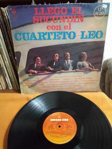 Cuarteto Leo - Llegó El Sucundin Vinilo Lp