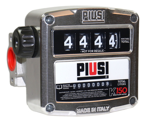Medidor De Flujo Para Combustible Contador 4 Digitos Piusi