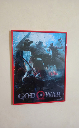 Cuadro God Of War 30x40  - Koopa Store