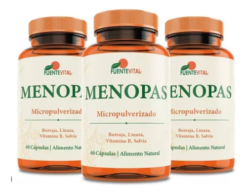 Menopas Regulador Hormonal Natural Menopausia Bochornos Pack