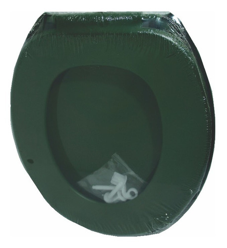 Assento Sanitário Oval Plástico Verde 5 Astra