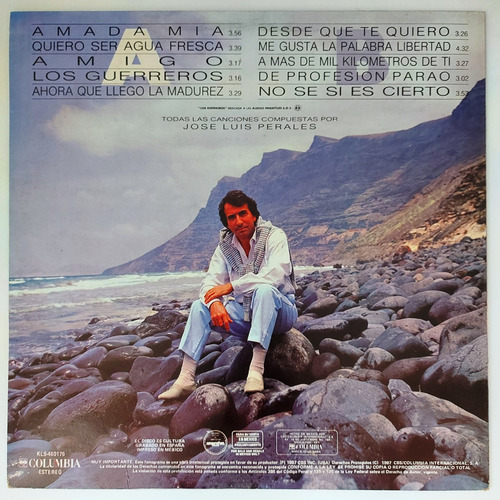 Jose Luis Perales - Sueño De Libertad Lp