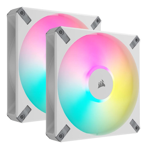 Corsair Icue Af140 Rgb Elite 140mm Pwm Dual Fan Kit - Ocho L