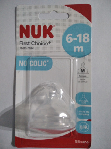 Tetina Nuk First Choice Silicona Talle 2