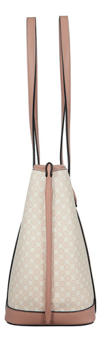 Bolsa Tote Enso Mujer Eb25401ttmbe Monograma Beige