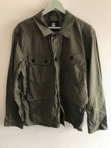 Vendo Chaqueta G-star Raw Modelo Field Overshirt Casi Nueva 