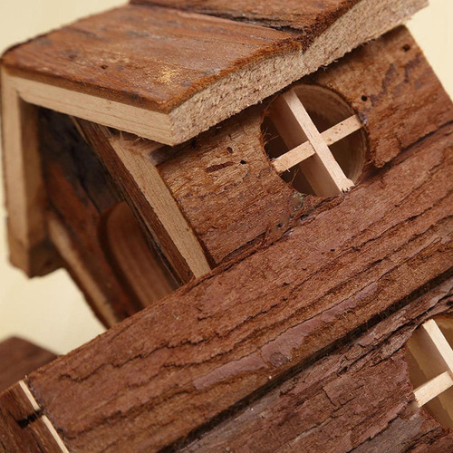Casa De Madera Para Hámster, Casa De Madera Para Animales