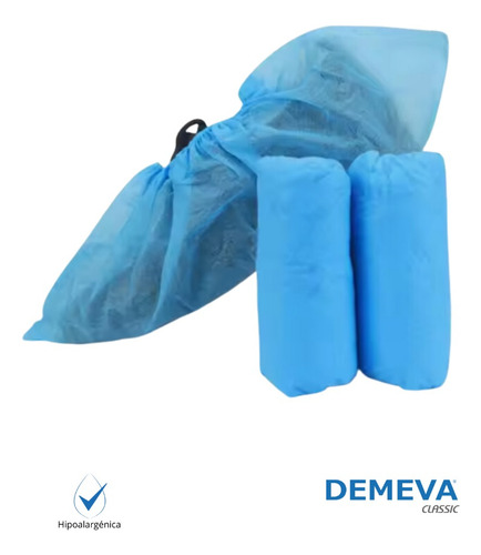 Cubrezapatos Desechable, Antiderrapante Ambiderm 100 Pzas