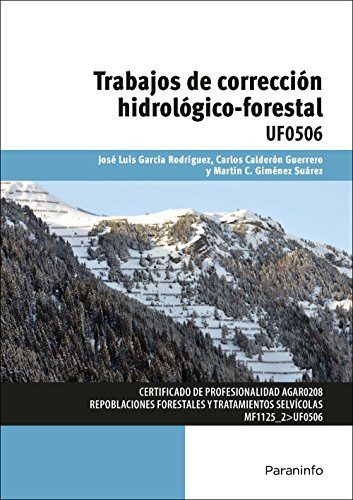 Libro Trabajos De Corrección Hidrológico-forestal De José Lu