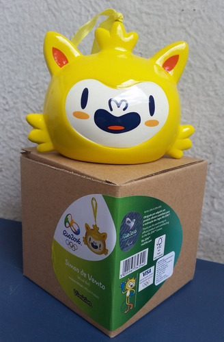 Memorabilia Sino Mascote Vinicius Olimpiadas Rio 2016