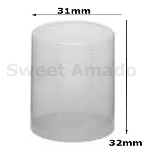 1.000 Lacres Incolor Termoencolhível Garrafa 31mm X 32mm