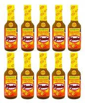 Comprar 10 Salsas Habanero Y Piña Asada El Yucateco 120ml C\u002Fu