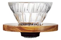 Comprar Gotero De Café Hario V60, Vidrio Resistente Al Calor, Madera