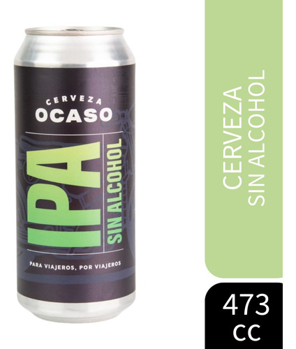 Cerveza Ipa S/a - Ocaso - 473ml