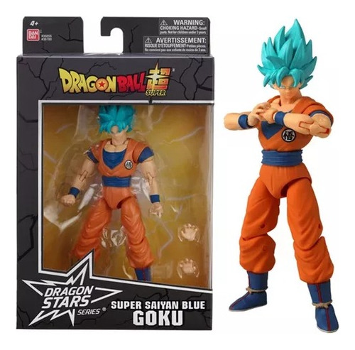 Figura Goku Blue Dragon Stars Ball Super Bandai Playking