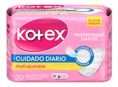 Imagen 1 de 1 de Kotex - Prot Diarios - Classic - 60 Unidades