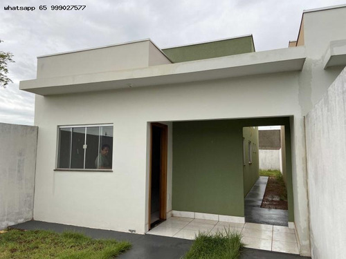 Imagem 1 de 15 de Casa Para Venda Em Várzea Grande, Paiaguas, 2 Dormitórios, 1 Suíte, 2 Banheiros, 2 Vagas - 387_1-1355109