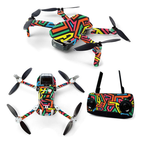 Mightyskins Skin Para Dji Mavic Mini Drone Quadcopter  ...