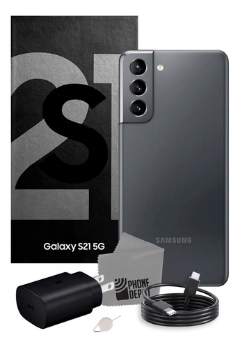 Samsung Galaxy S21 5g 256 Gb 8 Gb Ram Gris Con Caja Original  (Reacondicionado)