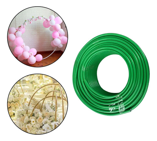 Tubo De Modelado De Bodas Pvc Pipe 16.4 Pies Longwight Verde