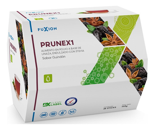 Prunex1 Fuxion Té Detox Li