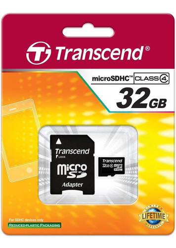 Cartão 32 Gb Micro Sdhc Classe 4 C/ Adap Sd - Kit 10 Unid