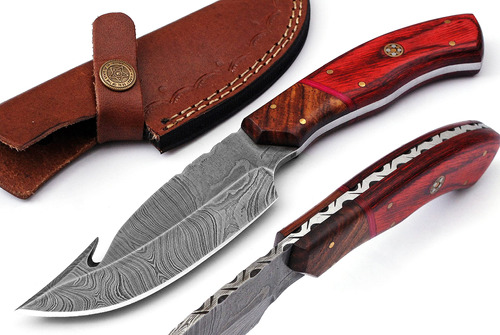 Damascus Knives Cuchillo De Acero De Damasco  Cuchillos De