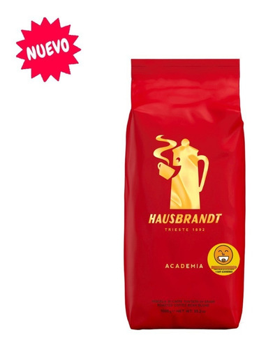 Café Italiano Hausbrandt Academia Espresso, En Grano, 1 Kg