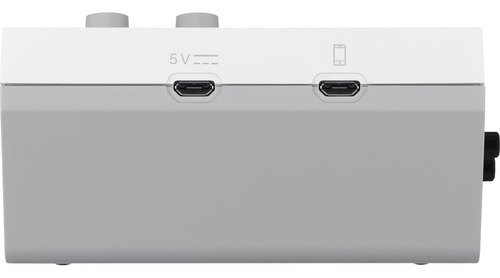 Interfaz de audio Roland Go Live Cast en color blanco