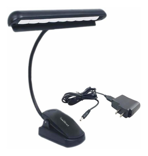 Sumdirecount Clip-on Installable Batteries Led Music Stand L