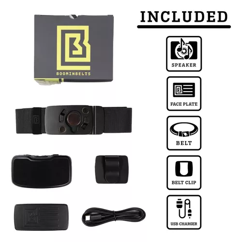  Boomin Belts Portable Bluetooth Belt Buckle Speaker