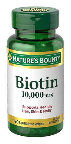 Nature's Bounty Biotin 10.000 M