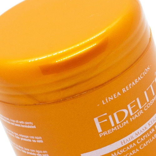 Imagen 8 de 8 de Baño De Crema Fidelité Máscara Capilar Keratina 270g