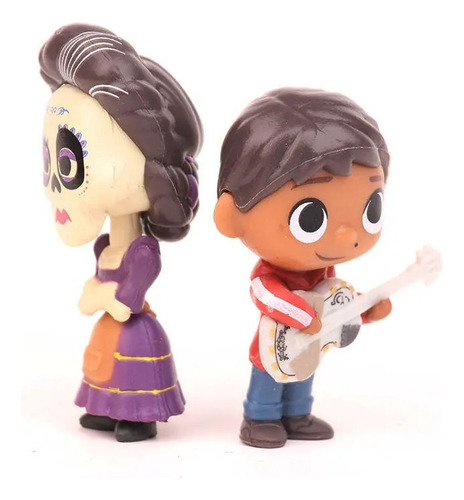 8 Unidades/juego De Juguetes Modelo Coco Cute Character Figu